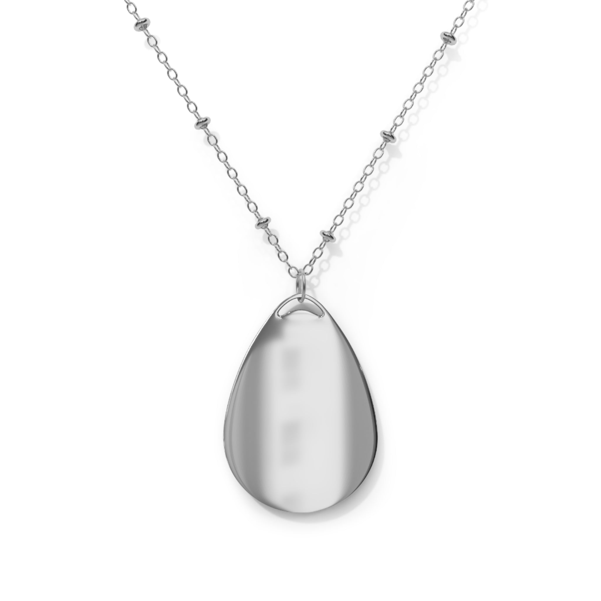 Lunar Omen Oval Necklace — Product view