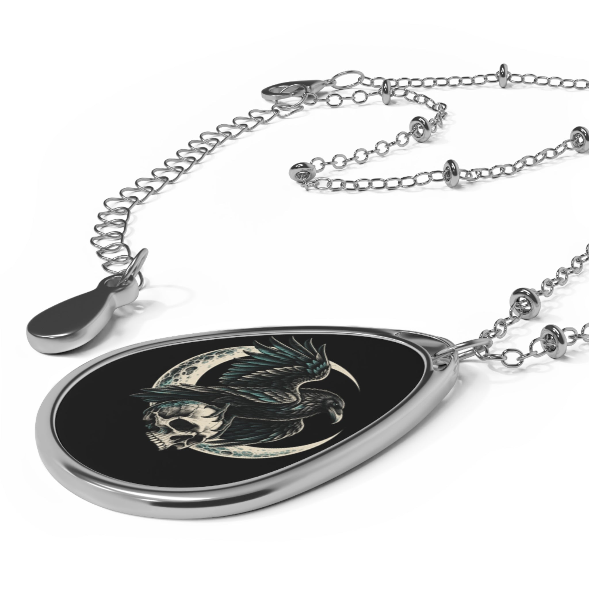 Lunar Omen Oval Necklace — Product view